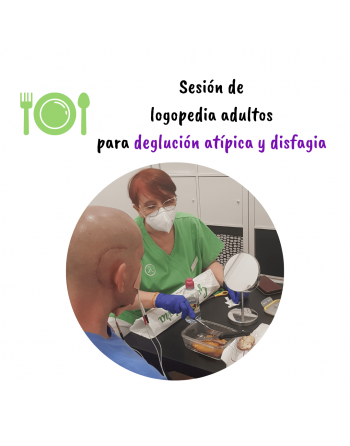 Sesión logopedia adultos disfagia y deglución atípica Sesión logopedia adultos disfagia y deglución atípica