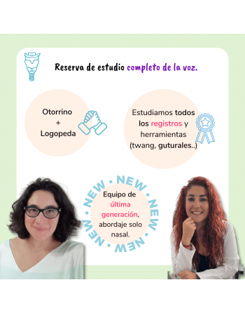 Reserva del Estudio completo de la voz