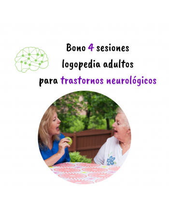 Bono logopedia 5 sesiones adultos para trastornos neurológicos