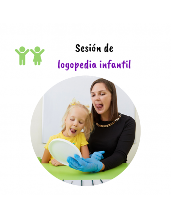 Sesión logopedia infantil