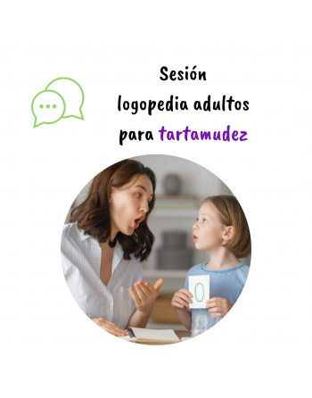 Sesión logopedia para adultos para tartamudez