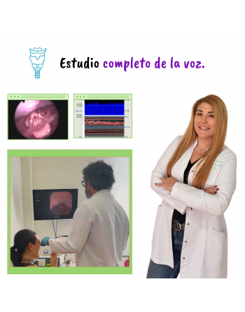 Estudio completo de la voz - Otorrino para cantantes