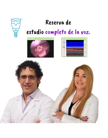 Reserva del Estudio completo de la voz