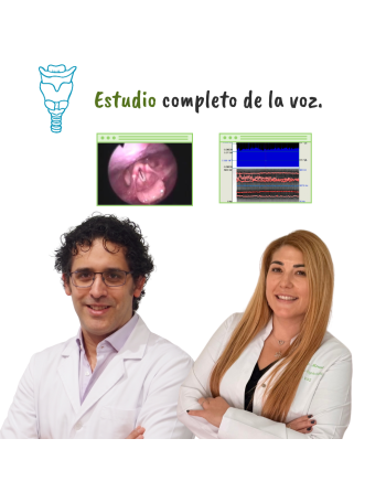Estudio completo de la voz - Otorrino para cantantes