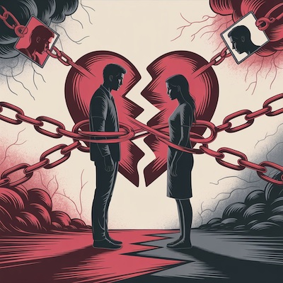 Concepto psicológico de apego en relaciones conflictivas y dolorosas