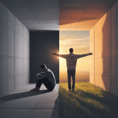 Contraste entre soledad impuesta y soledad elegida para el crecimiento personal