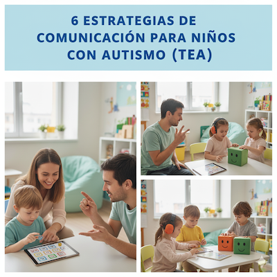 6 Estrategias de comunicación para niños con autismo (TEA)