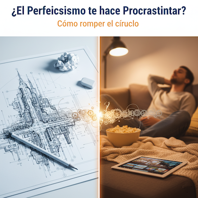 ¿El Perfeccionismo te hace Procrastinar? Cómo romper el círculo