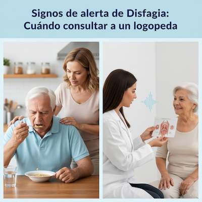 Signos de alerta de Disfagia: Cuándo consultar a un logopeda