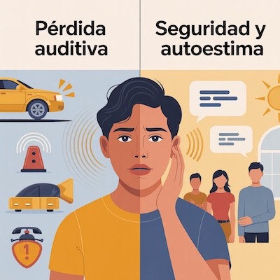 Como la perdida auditiva puede afectar a tu seguridad y autoestima
