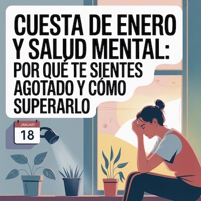 Cuesta de enero y salud mental: Por qué te sientes agotado y cómo superarlo