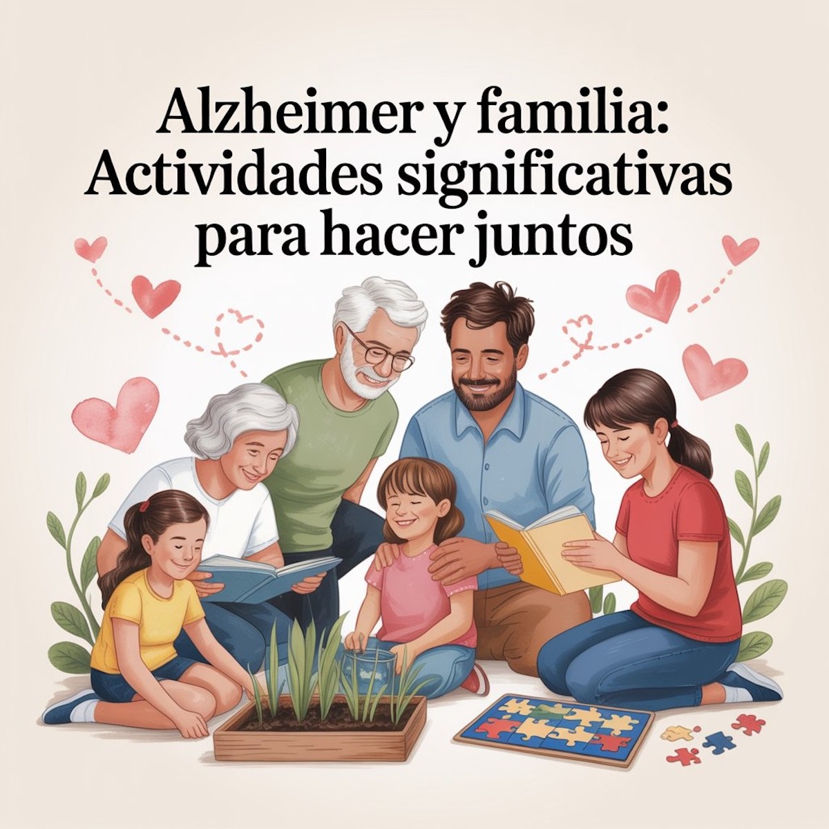Alzheimer y familia: Actividades significativas para hacer juntos