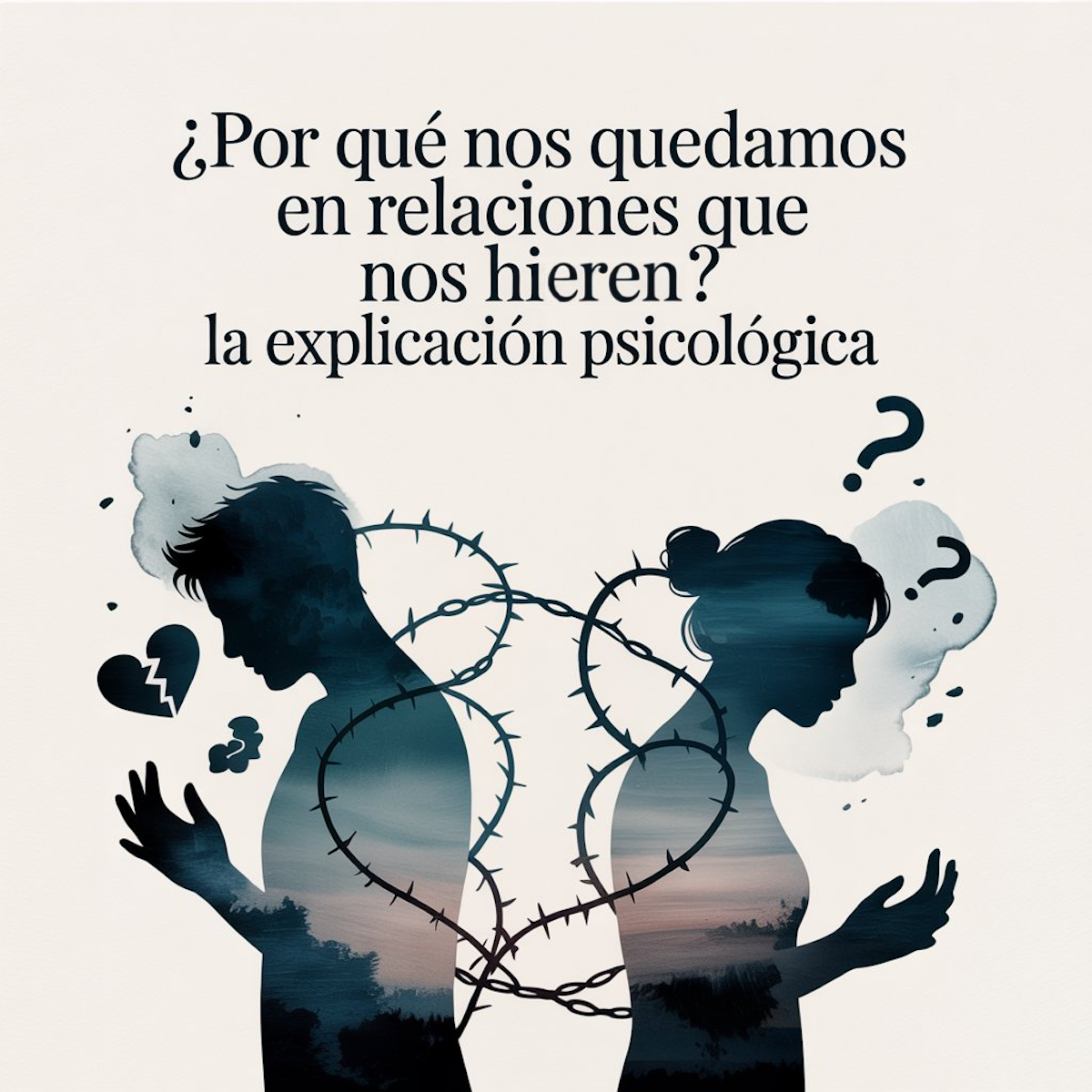 ¿Por qué nos quedamos en relaciones que nos hieren? La explicación psicológica