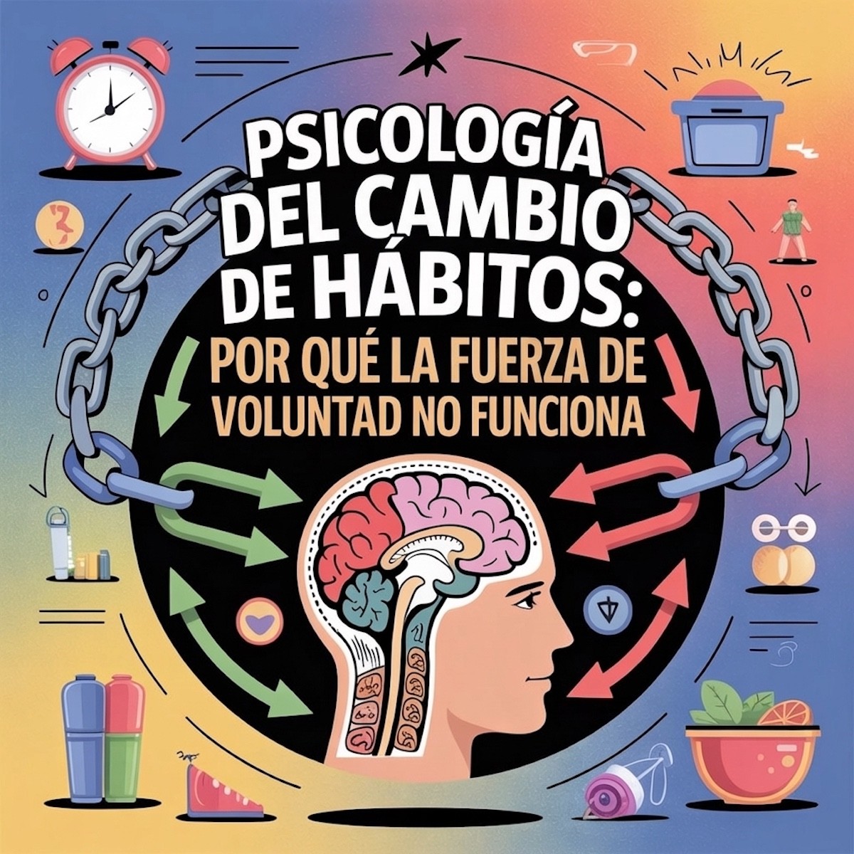 Psicología del cambio de hábitos: Por qué la fuerza de voluntad no funciona