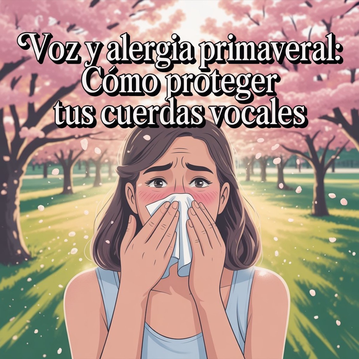 Voz y alergia primaveral: Cómo proteger tus cuerdas vocales