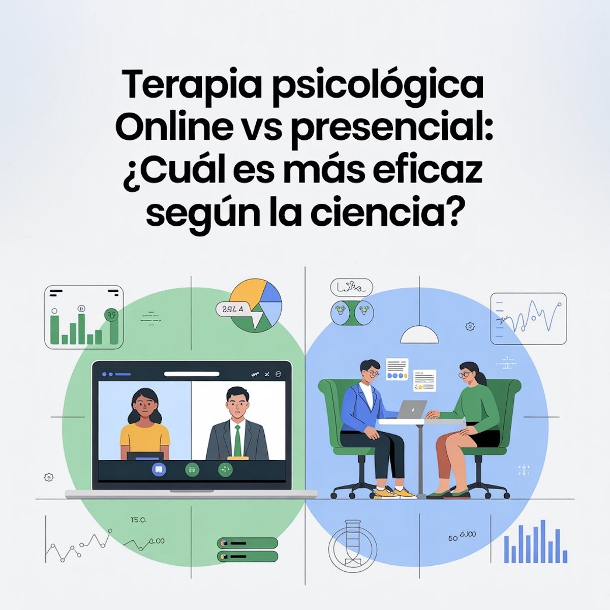 Terapia psicológica Online vs Presencial: ¿Cuál es más eficaz según la ciencia?