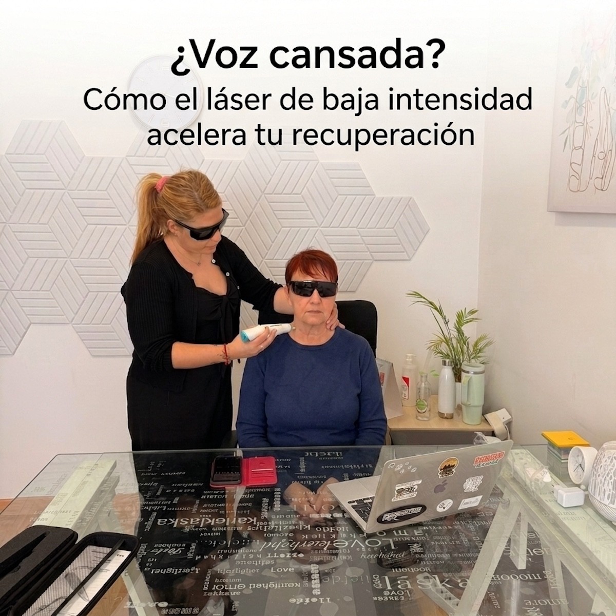 ¿Voz cansada? Cómo el láser de baja intensidad acelera tu recuperación