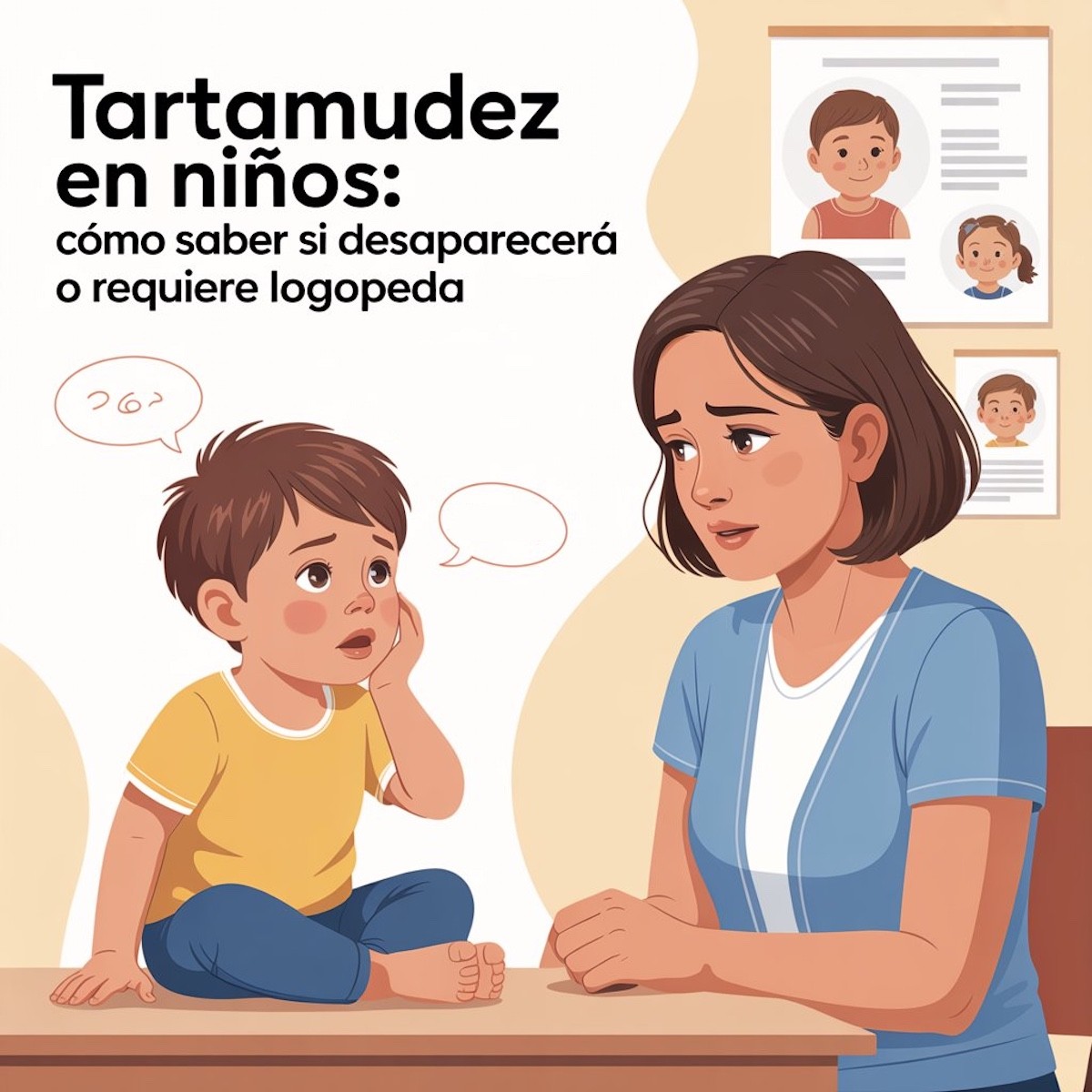 Tartamudez en niños: Cómo saber si desaparecerá o requiere logopeda
