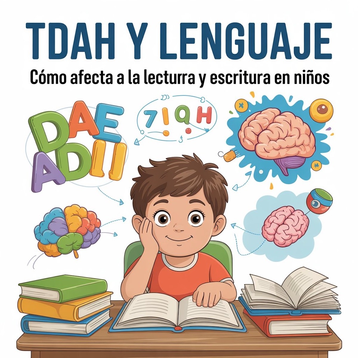 TDAH y lenguaje: Cómo afecta a la lectura y escritura en niños