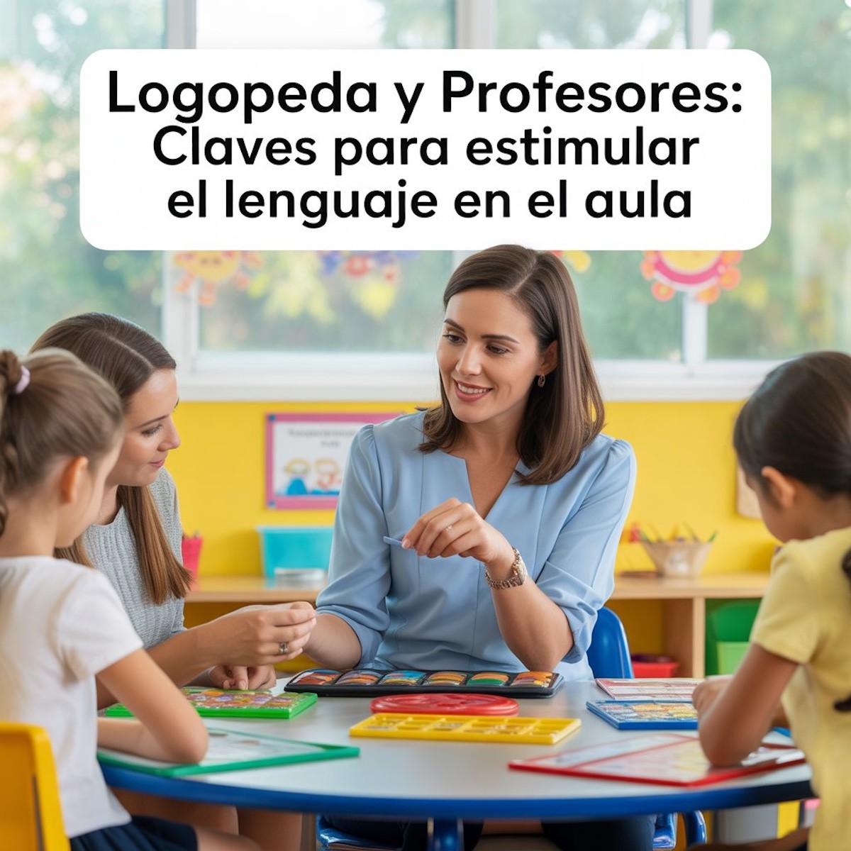 Logopeda y profesores: Claves para estimular el lenguaje en el aula