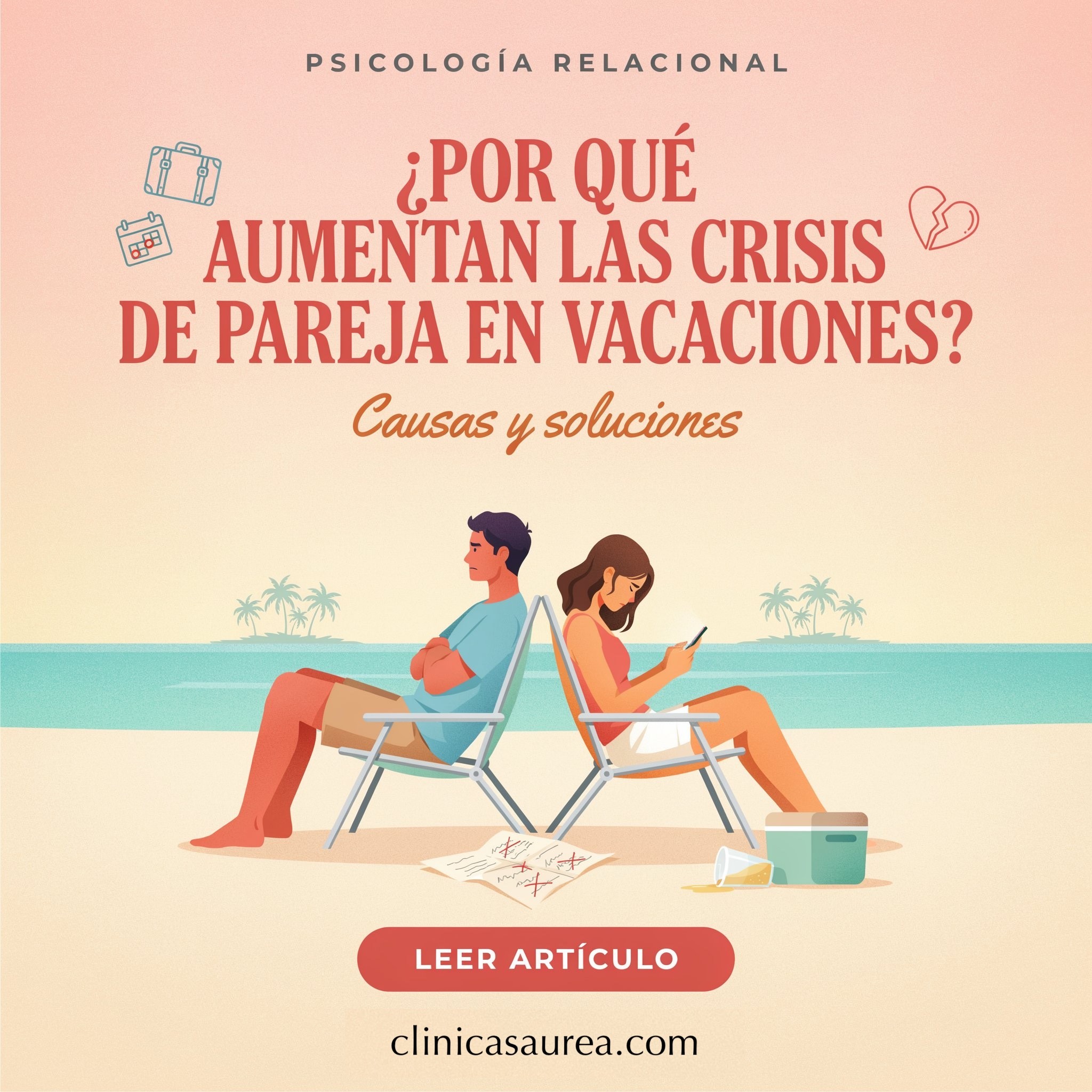¿Por qué aumentan las crisis de pareja en vacaciones? Causas y soluciones
