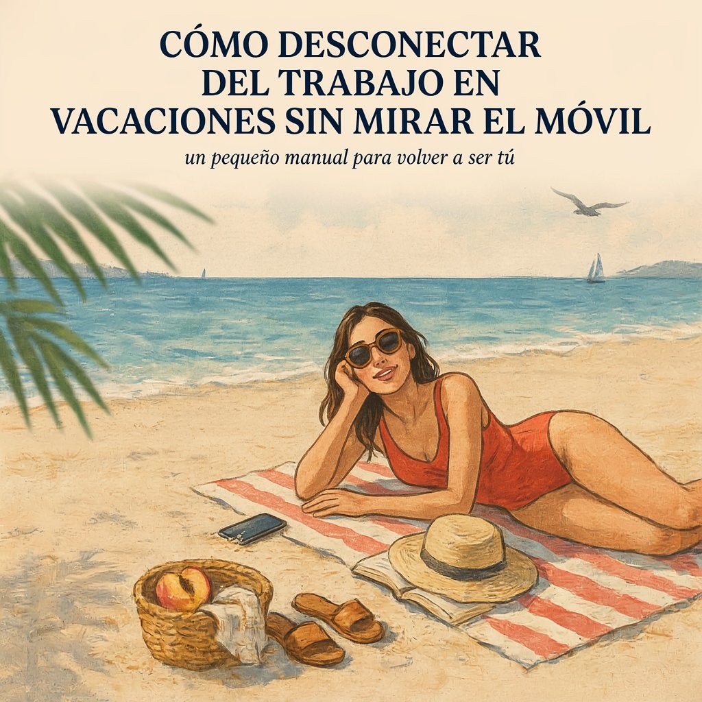 Cómo desconectar del trabajo en vacaciones sin mirar el móvil