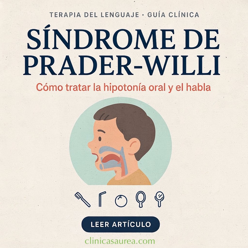 Síndrome de Prader-Willi: Cómo tratar la hipotonía oral y el habla