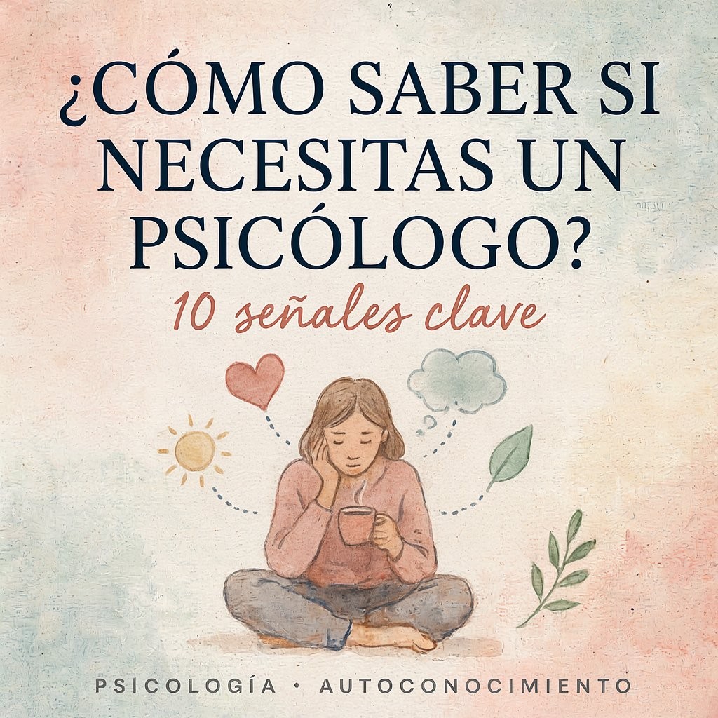 ¿Cómo saber si necesitas un psicólogo? 10 señales clave