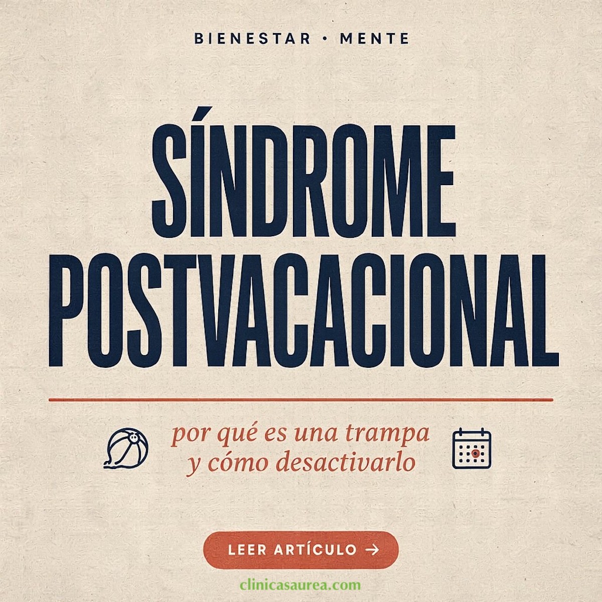 Síndrome postvacacional: Por qué es una trampa y cómo desactivarlo
