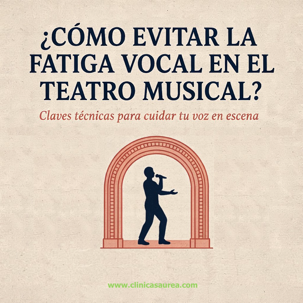 ¿Cómo evitar la fatiga vocal en el teatro musical? Claves técnicas