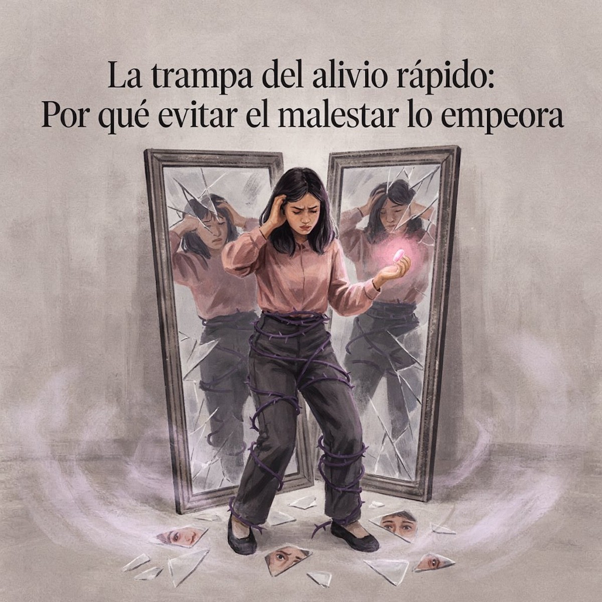 La trampa del alivio rápido: Por qué evitar el malestar lo empeora